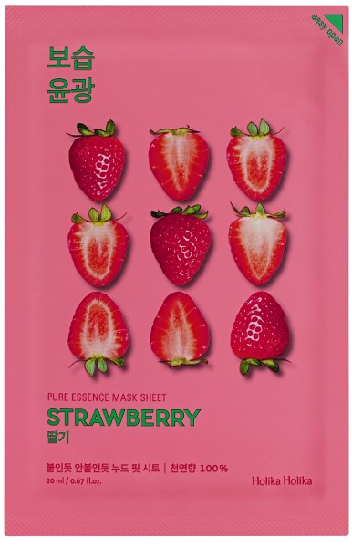 HOLIKA HOLIKA Pure Essence Mask Sheet - Strawberry